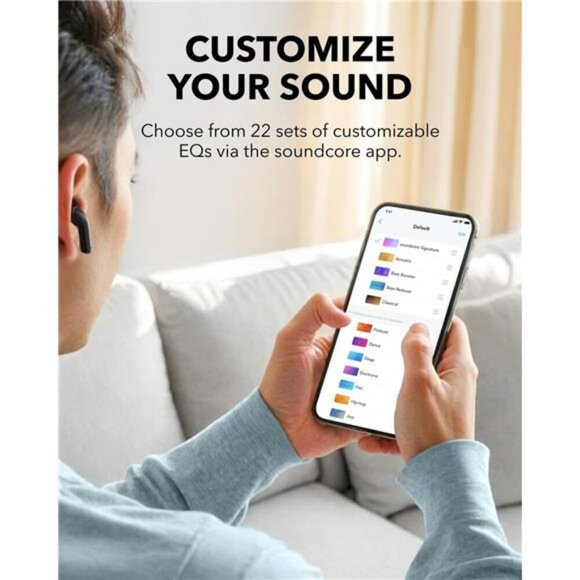 Bluetooth Wireless Earbuds 36H Battery Clear Sound IPX5 Touch Control Mic - Picture 6 of 7